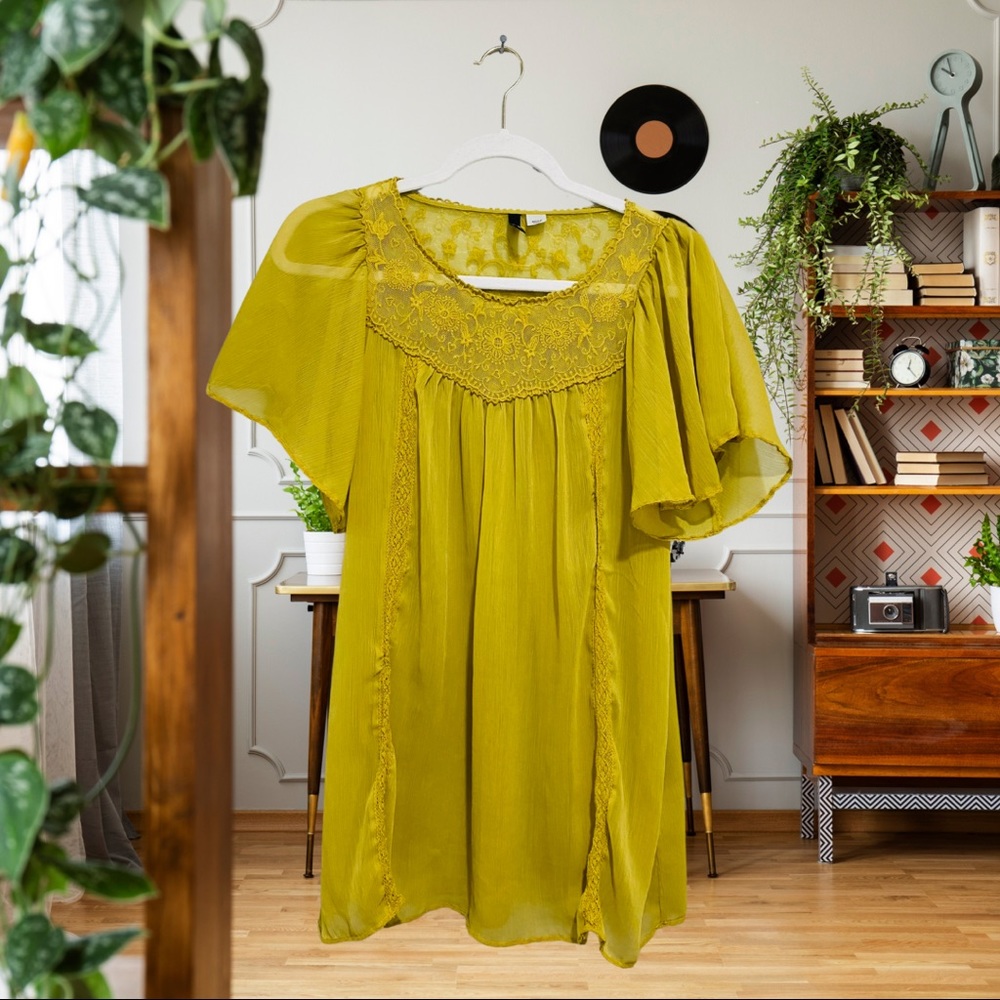 H&M mini dress boho